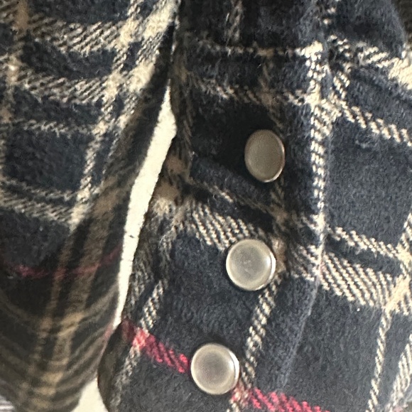 NWOT- Wrangler Men's Textured Western Shirt Jacket Heavy Plaid Snap Button - Picture 4 of 7